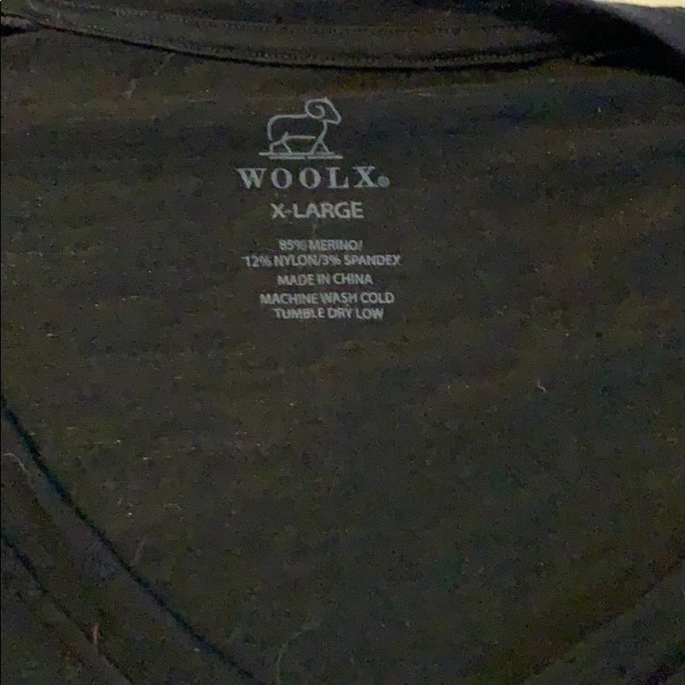 WOOLX short sleeve Merino wool tee.